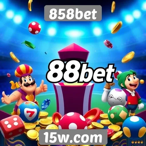 Diversidade de jogos oferecidos pela 858bet