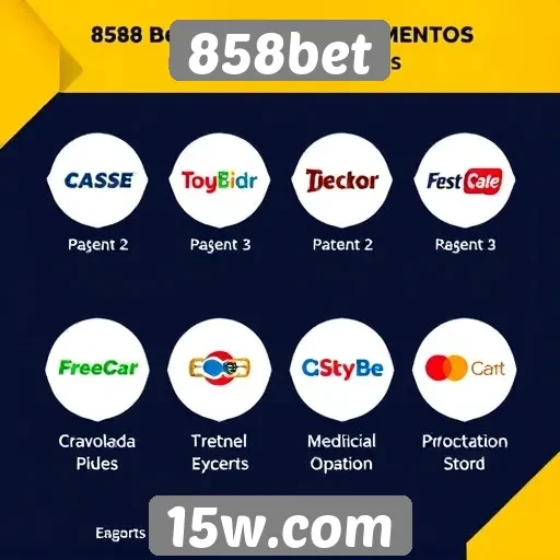 Comparação de métodos de pagamento no 858bet